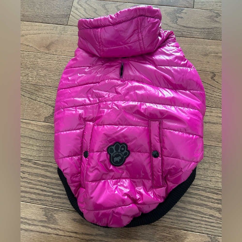 Canada Pooch Pink Quilted Dog Jacket